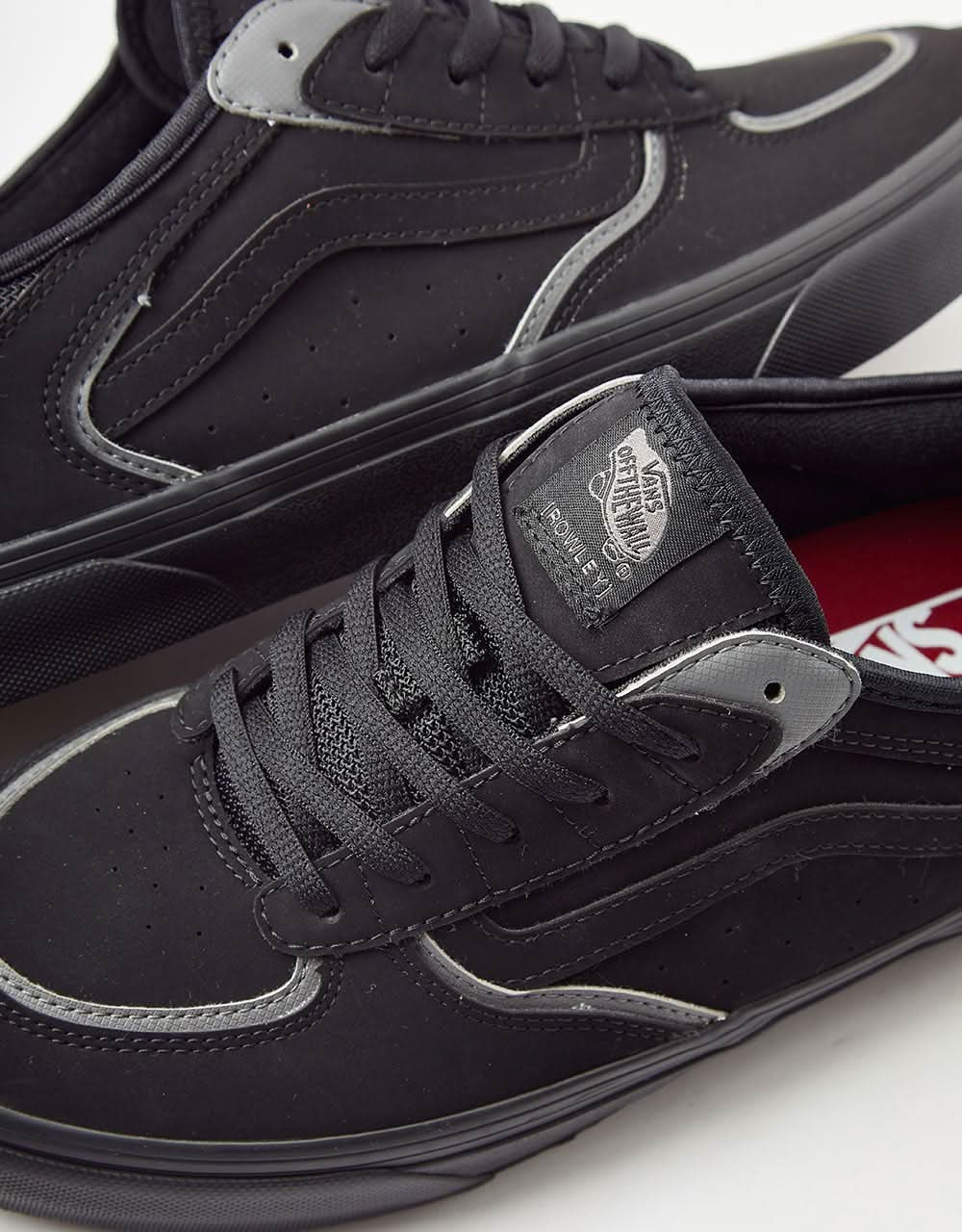 Vans Skate Rowley Skateschuhe – Schwarz/Zinn