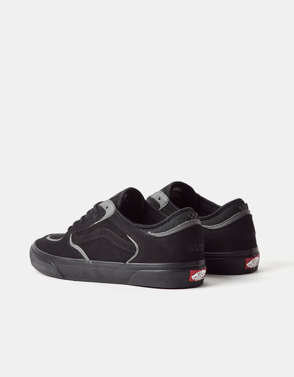 Chaussures de skate Vans Skate Rowley - Noir/Étain