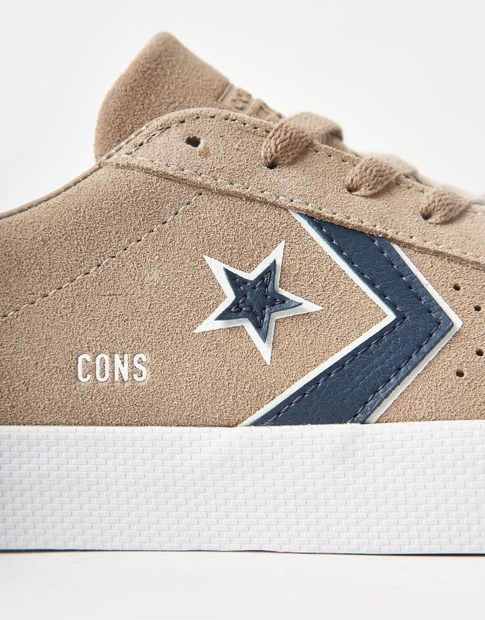 Converse Pro Leather Vulc Skateschuhe – Vintage Cargo/Weiß/Marineblau