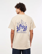 Route One Knockin 'Em Down T-Shirt - Natural