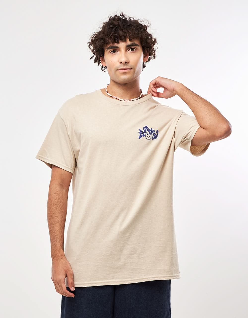 Route One Knockin 'Em Down T-Shirt - Natural