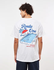 Route One Continental T-Shirt - White