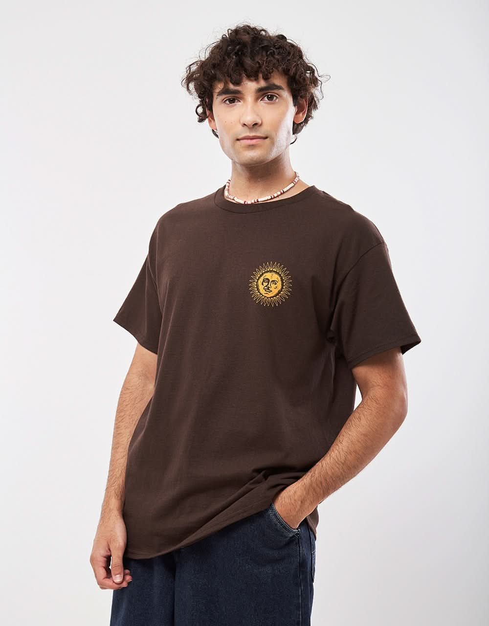 Route One Solaris T-Shirt - Dark Chocolate