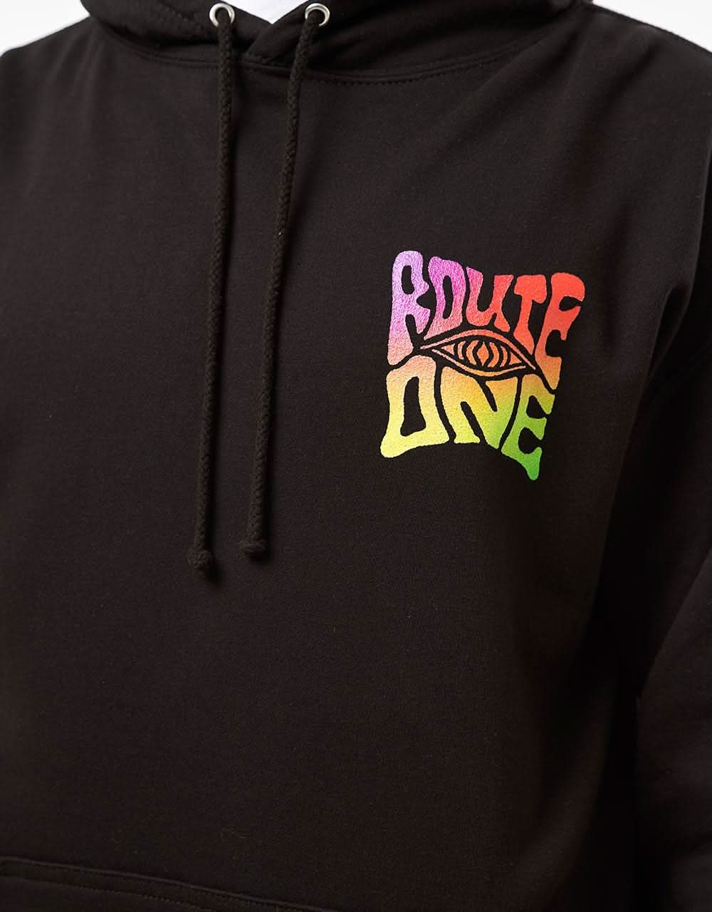 Route One Mind Power Pullover Hoodie - Deep Black