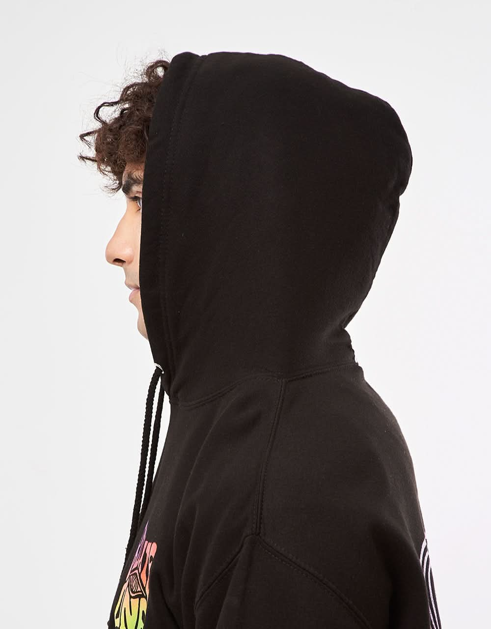 Route One Mind Power Pullover Hoodie - Deep Black