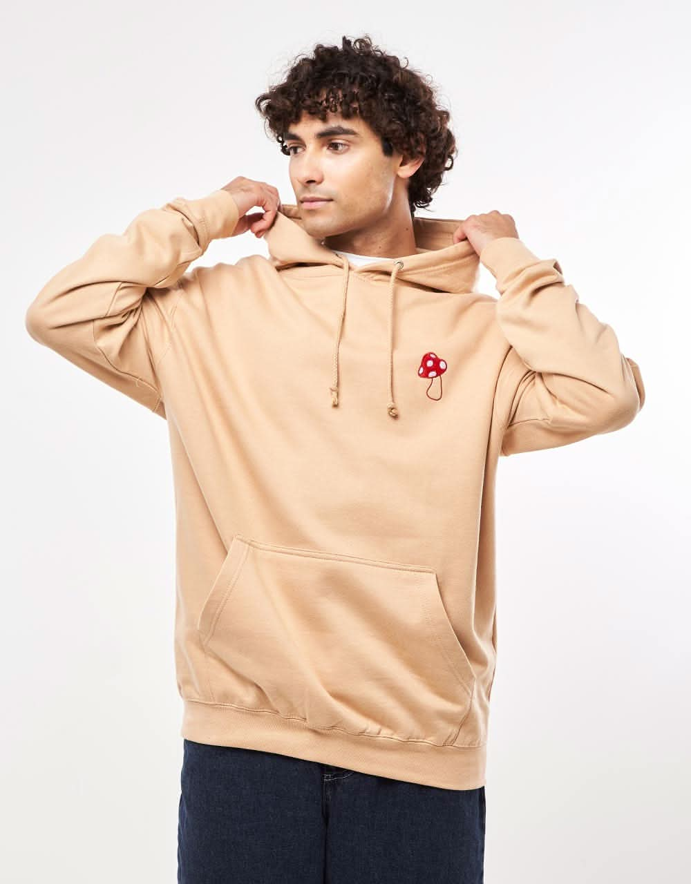 Route One Toadally Chill Pullover Hoodie - Nude