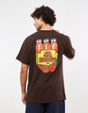 Route One Orange Soda T-Shirt - Dark Chocolate