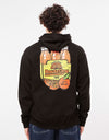 Route One Orange Soda Pullover Hoodie - Deep Black