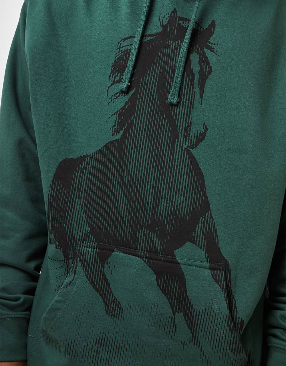 Jacuzzi Horse Pullover Hoodie - Alpine Green