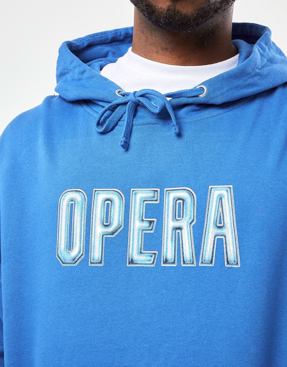 Opera 3D Pullover Hoodie – Königsblau