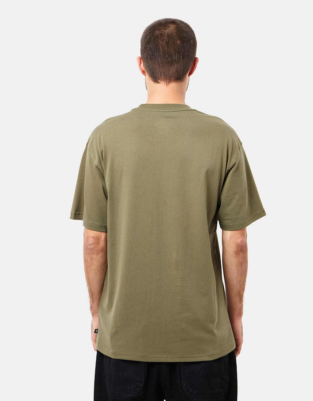 T-shirt Nike SB Central Logo - Olive moyen