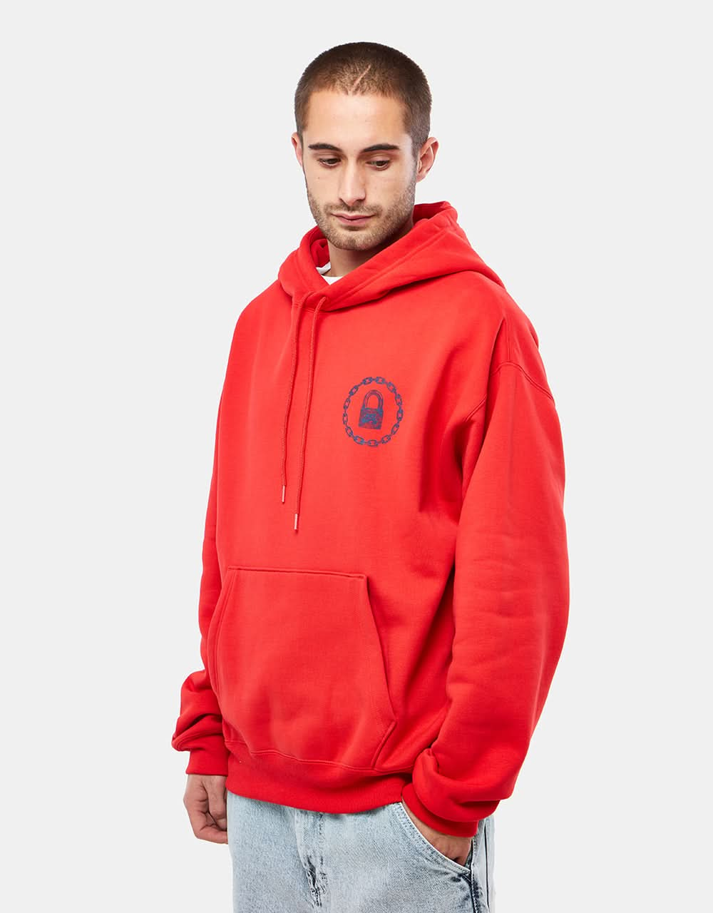 Nike SB On Lock Pullover Hoodie – Universitätsrot