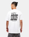 adidas 4.0 Stretched Logo T-Shirt - White/Black