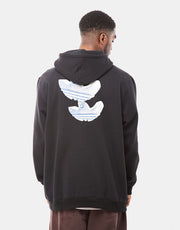 adidas Shmoofoil Monument Pullover Hoodie - Black/White/Team Royal Blue