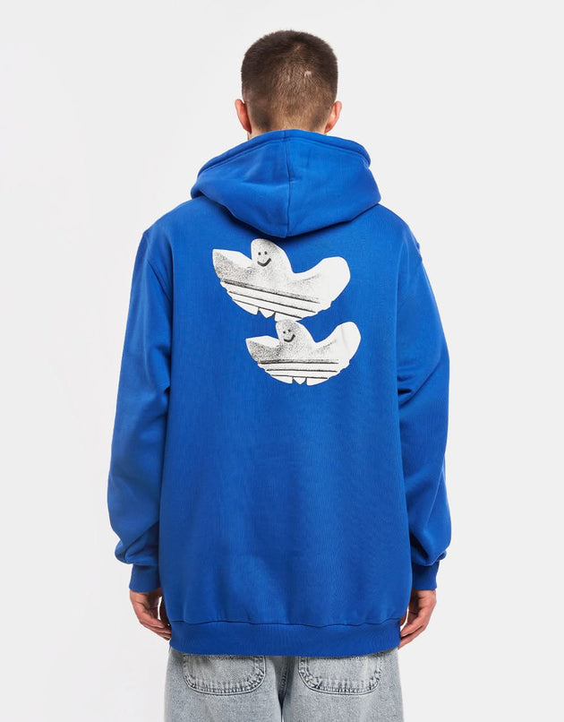 Sweat à capuche adidas Shmoofoil Monument - Bleu Royal/Blanc/Noir