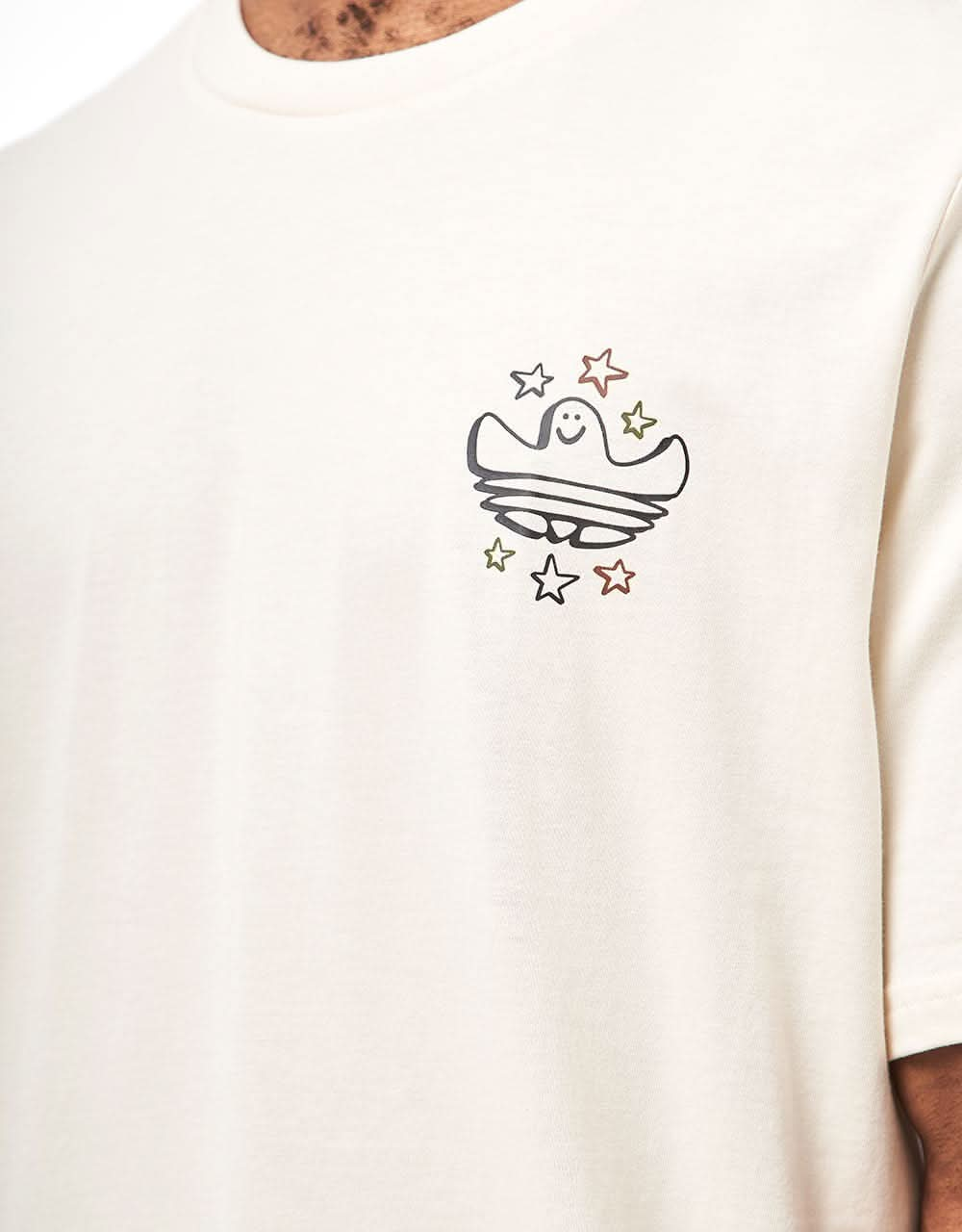 adidas Shmoofoil All Star T-Shirt - Wonder White/Multicolor