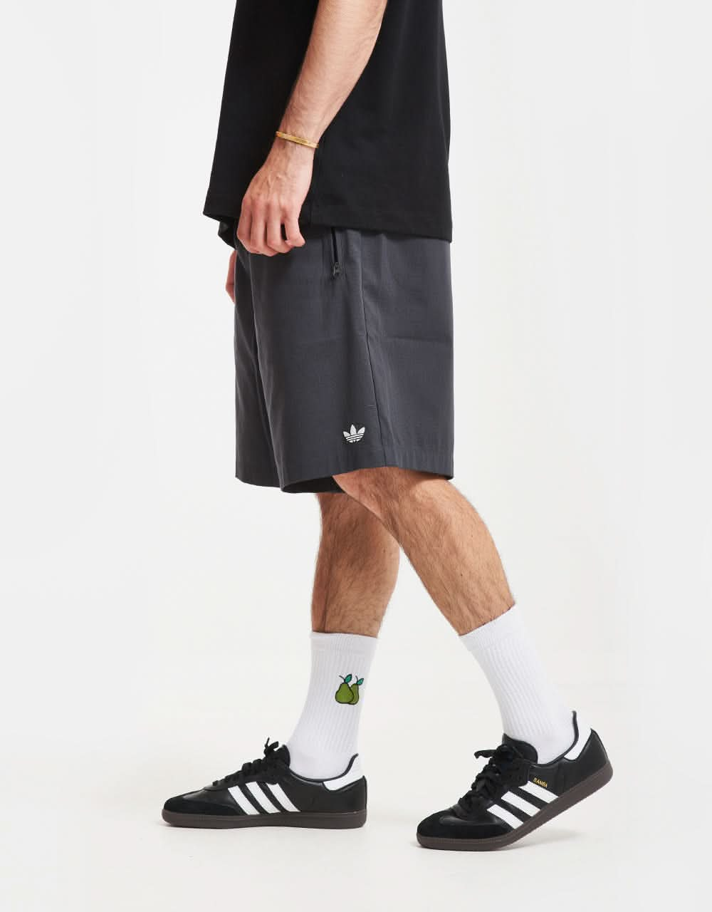 adidas Skate Short - Carbon/Ivory