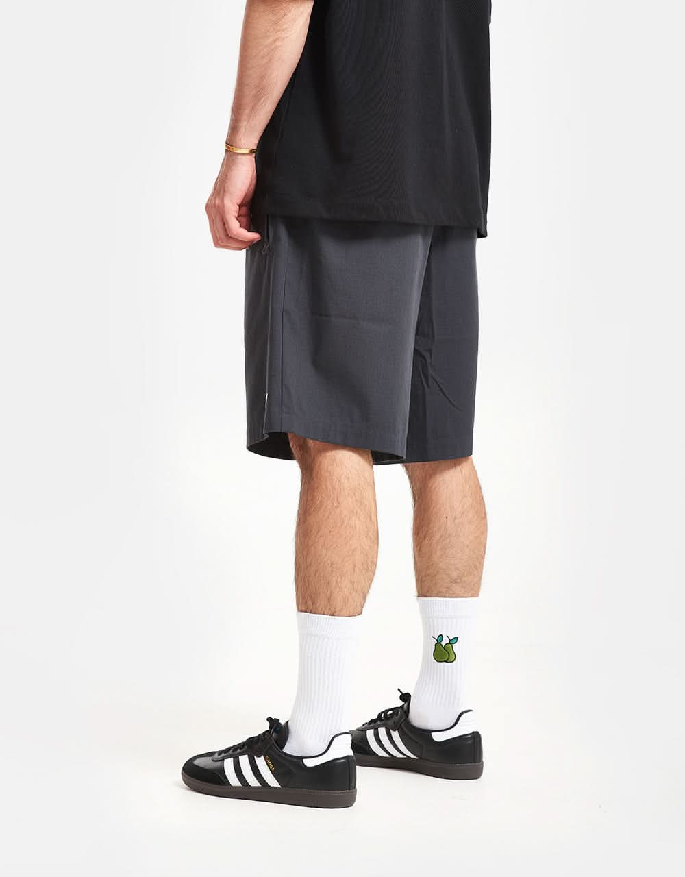 adidas Skate Short - Carbon/Ivory