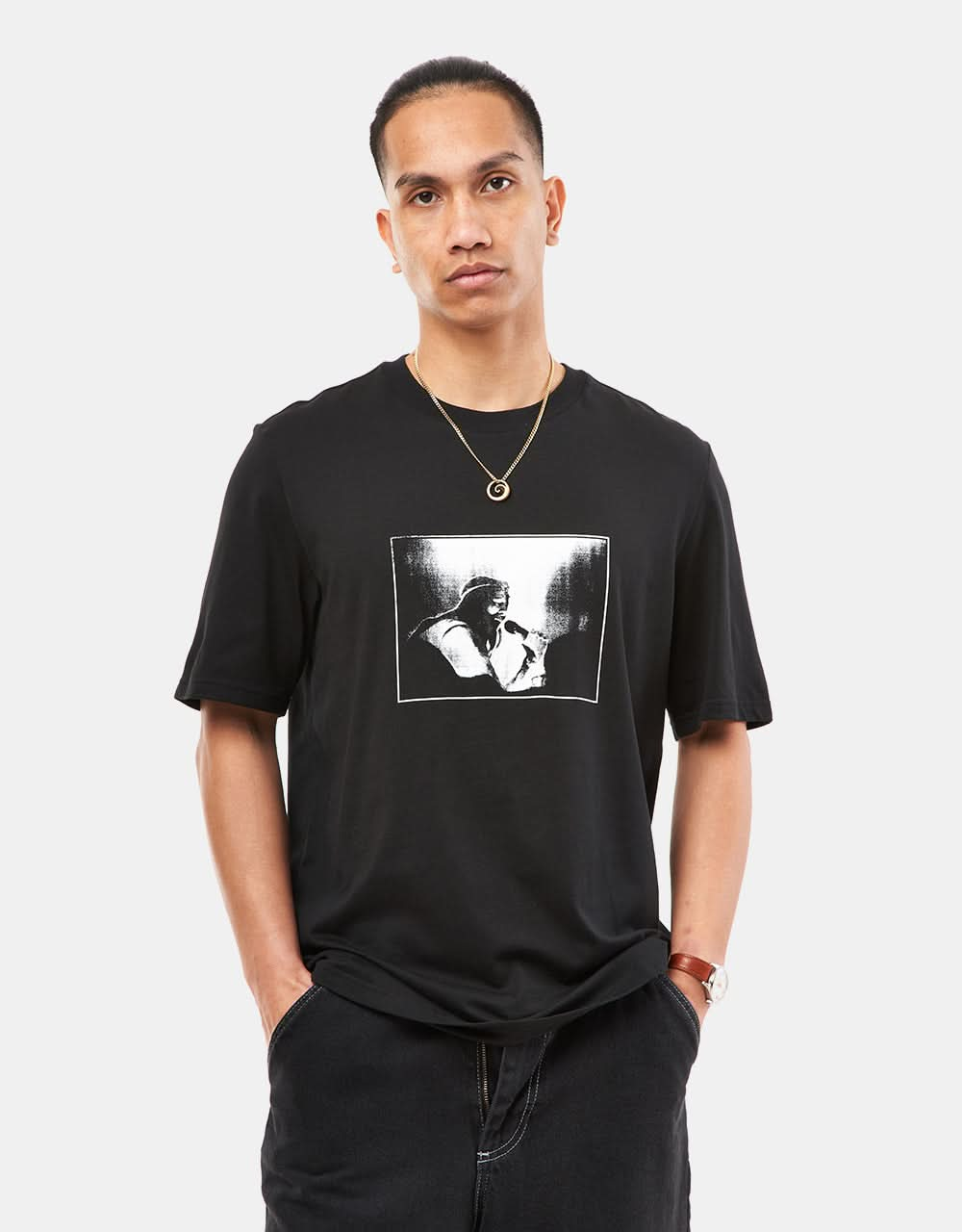 T-shirt adidas x Nora World Tour - Noir/Blanc