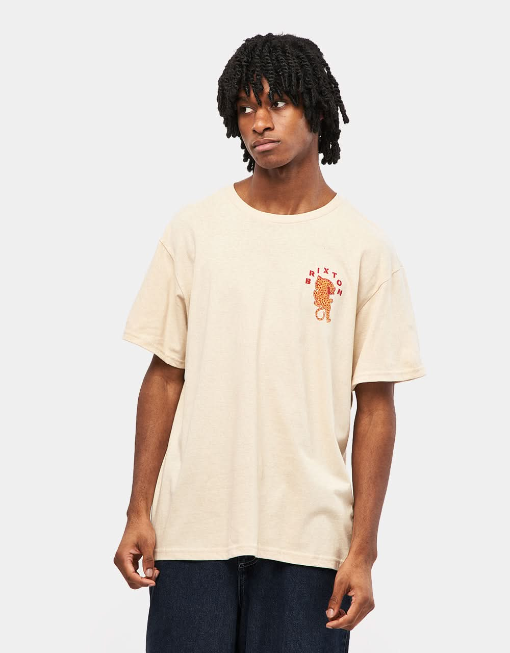 Brixton Seeks T-Shirt - Cream