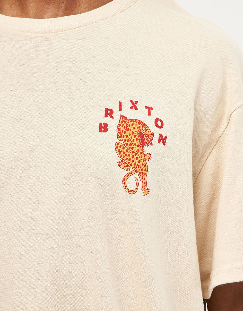 Brixton Seeks T-Shirt - Cream