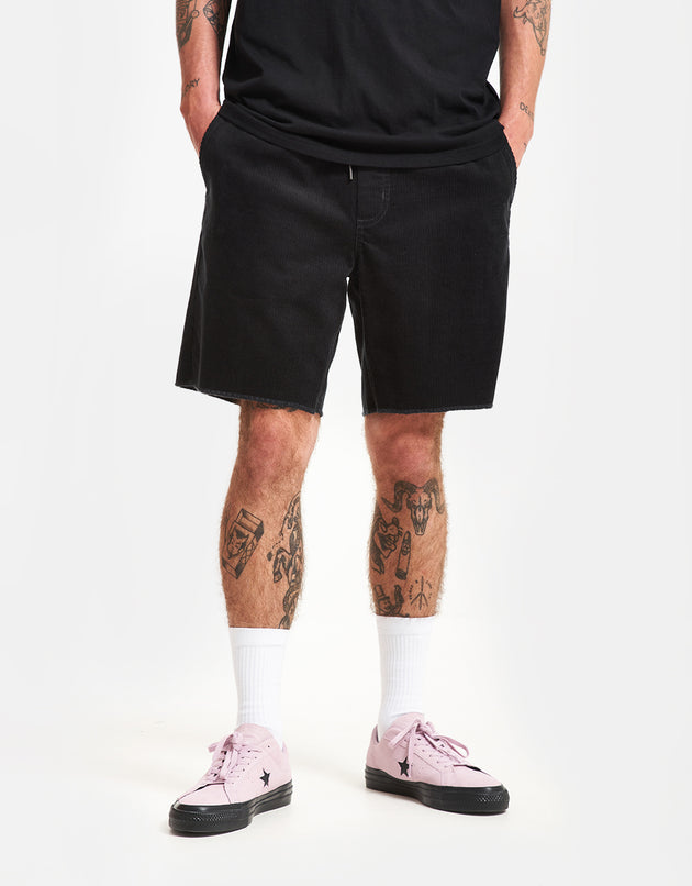 Brixton Madrid II Short – Schwarze Kordel