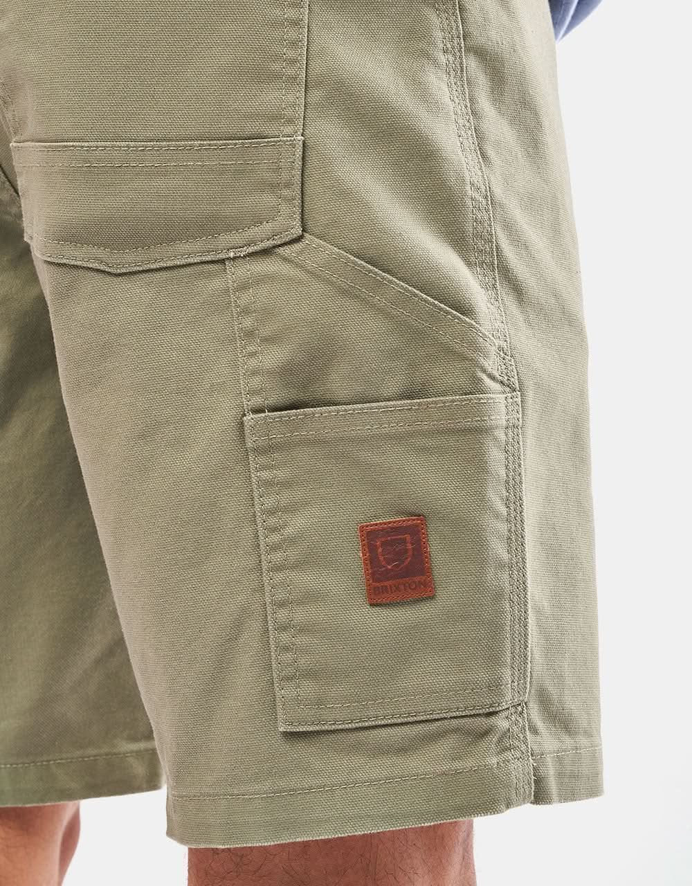 Brixton Builders Carpenter Short - Olive Surplus