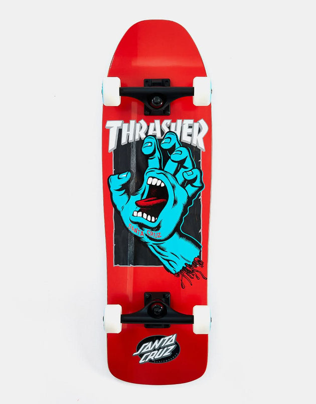 Santa Cruz x Thrasher Screaming Hand Cruiser Skateboard – 9,35" x 31,7"