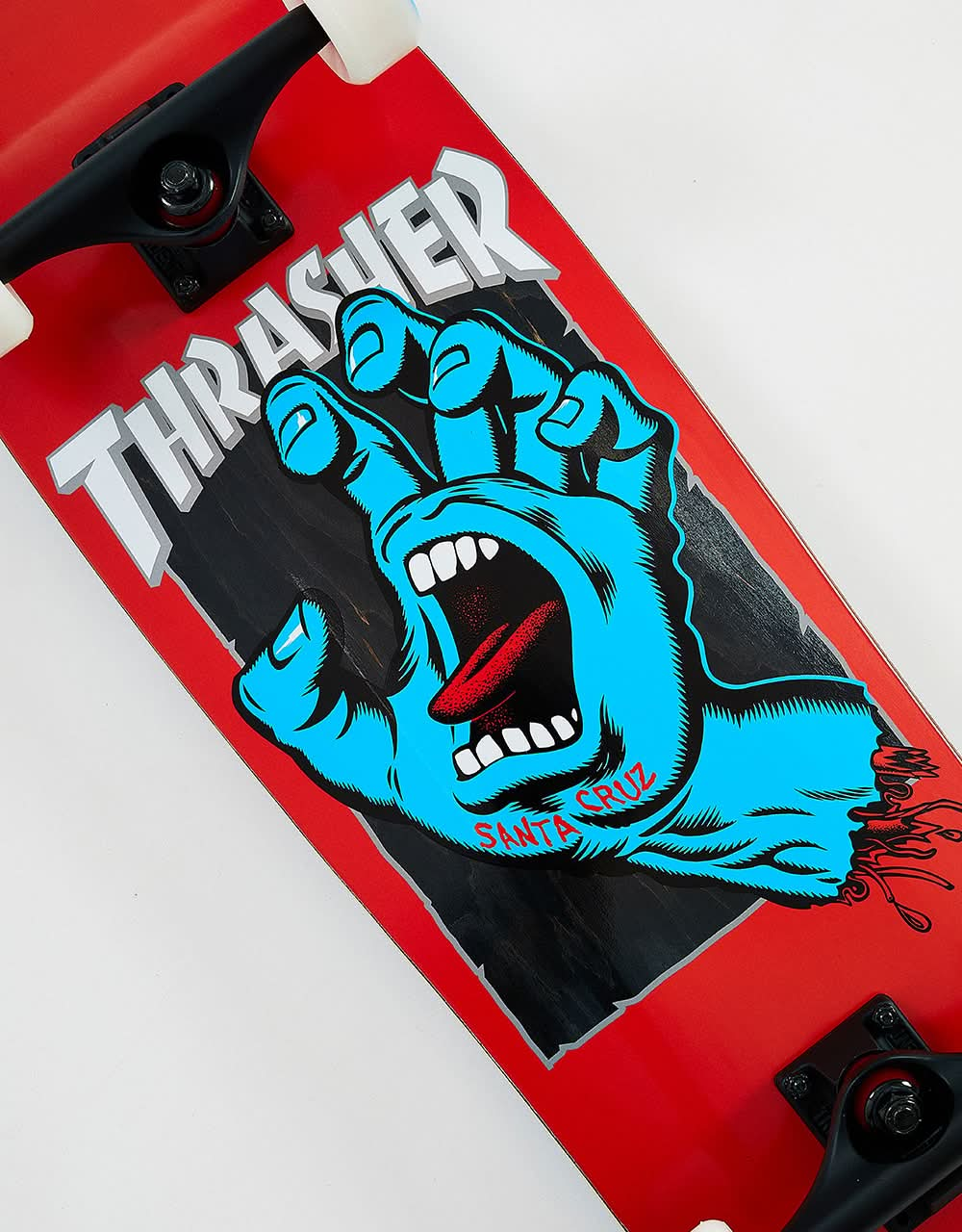 Santa Cruz x Thrasher Screaming Hand Cruiser Skateboard - 9.35" x 31.7"