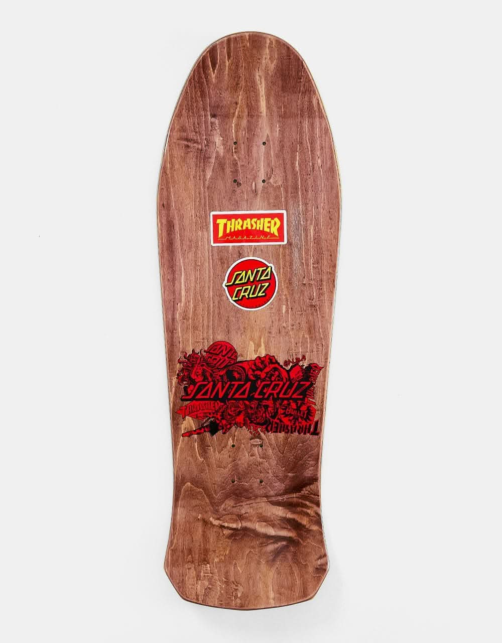 Santa Cruz x Thrasher Salba Oops Skateboard Deck - 10.4"