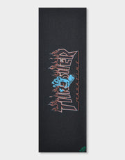 Foglio di nastro adesivo grafico da 11" con logo Screaming Flame di Santa Cruz x Thrasher