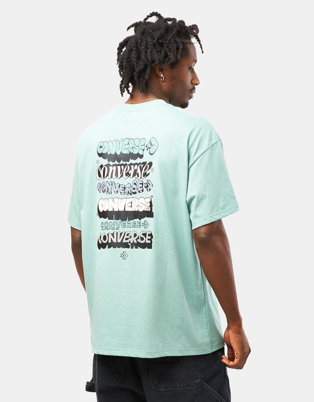 Converse Cons Star Chevron Grafik-T-Shirt – Herby