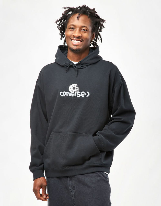 Sudadera con capucha Converse Cons Skull - Converse Negro