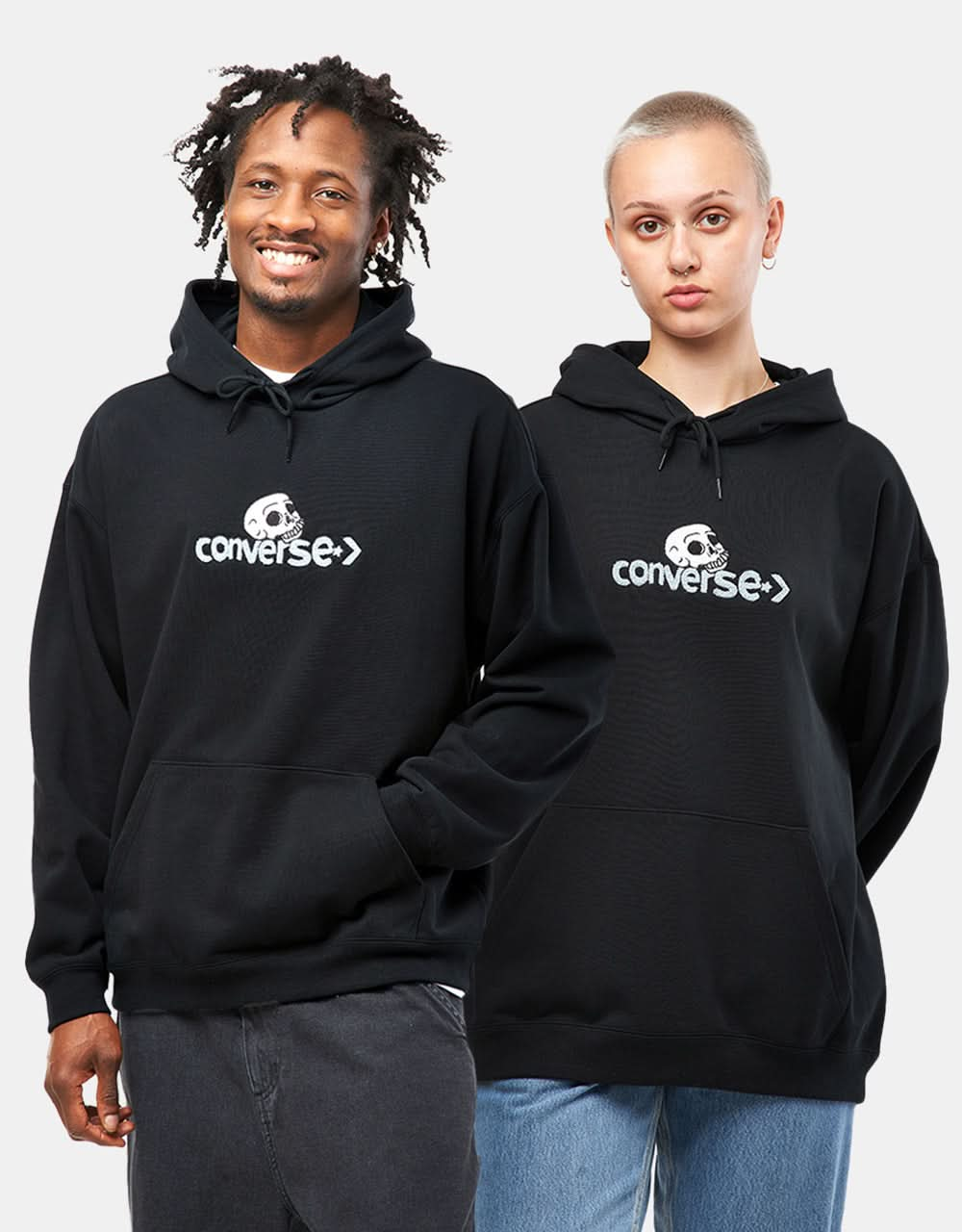 Converse Cons Skull Kapuzenpullover – Converse Schwarz