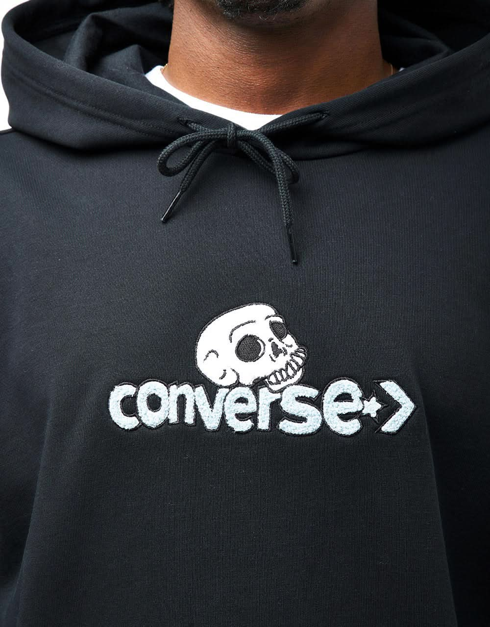 Converse Cons Skull Kapuzenpullover – Converse Schwarz