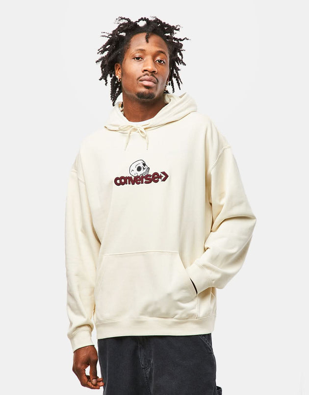 Converse Cons Skull Kapuzenpullover – Converse Egret