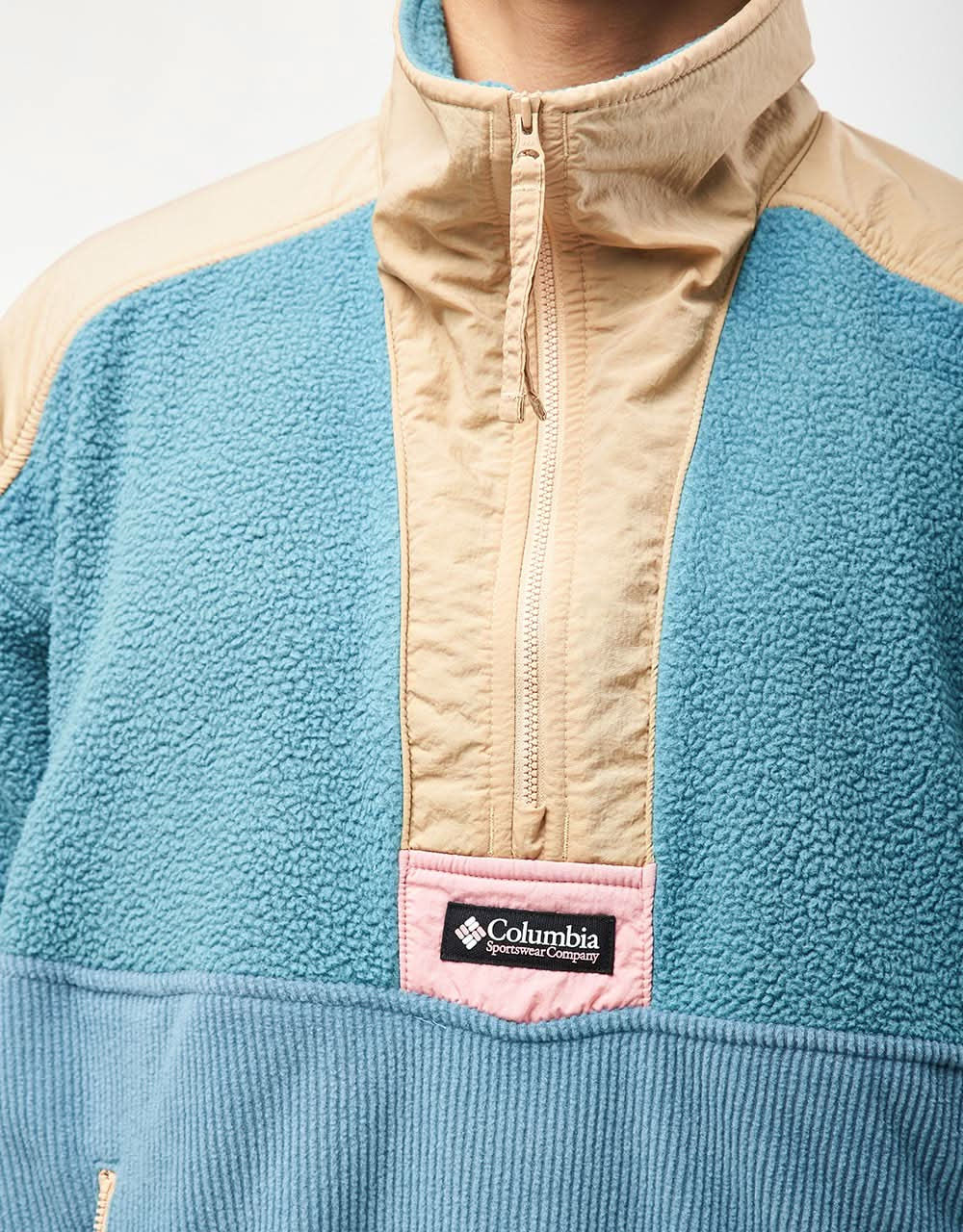 Columbia Riptide™ Fleece - Cloudburst/Canoe/Salmon Rose