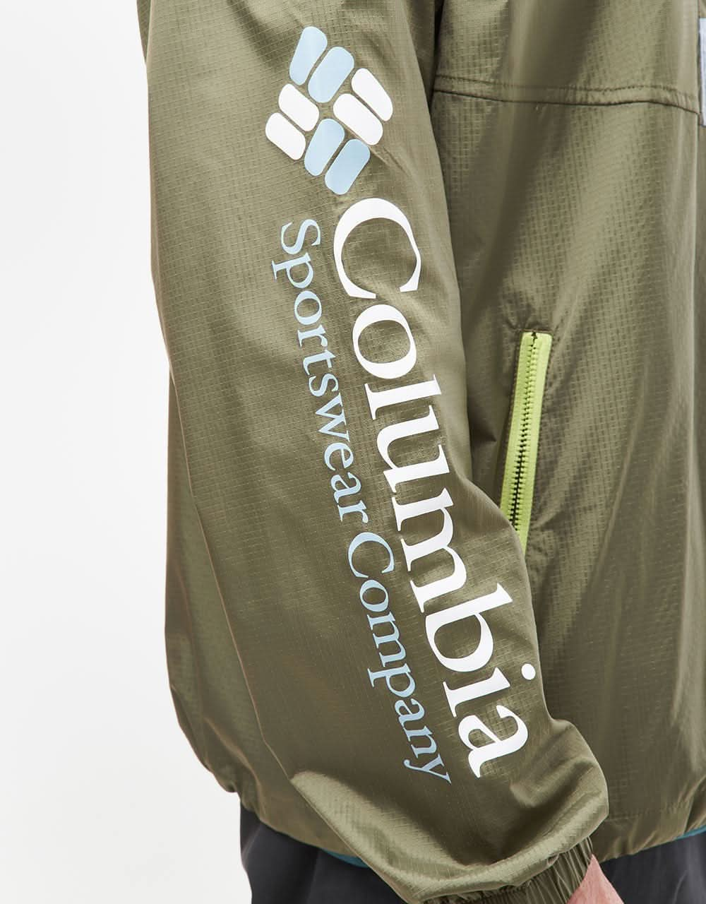 Columbia Riptide™ Anorak - Stone Green/Napa Green/Whisper