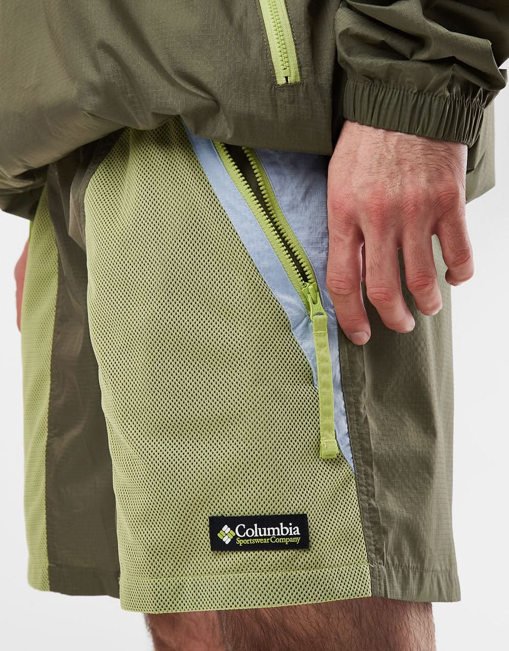 Pantaloncini Columbia Riptide™ II - Verde pietra/Sussurro/Verde Napa