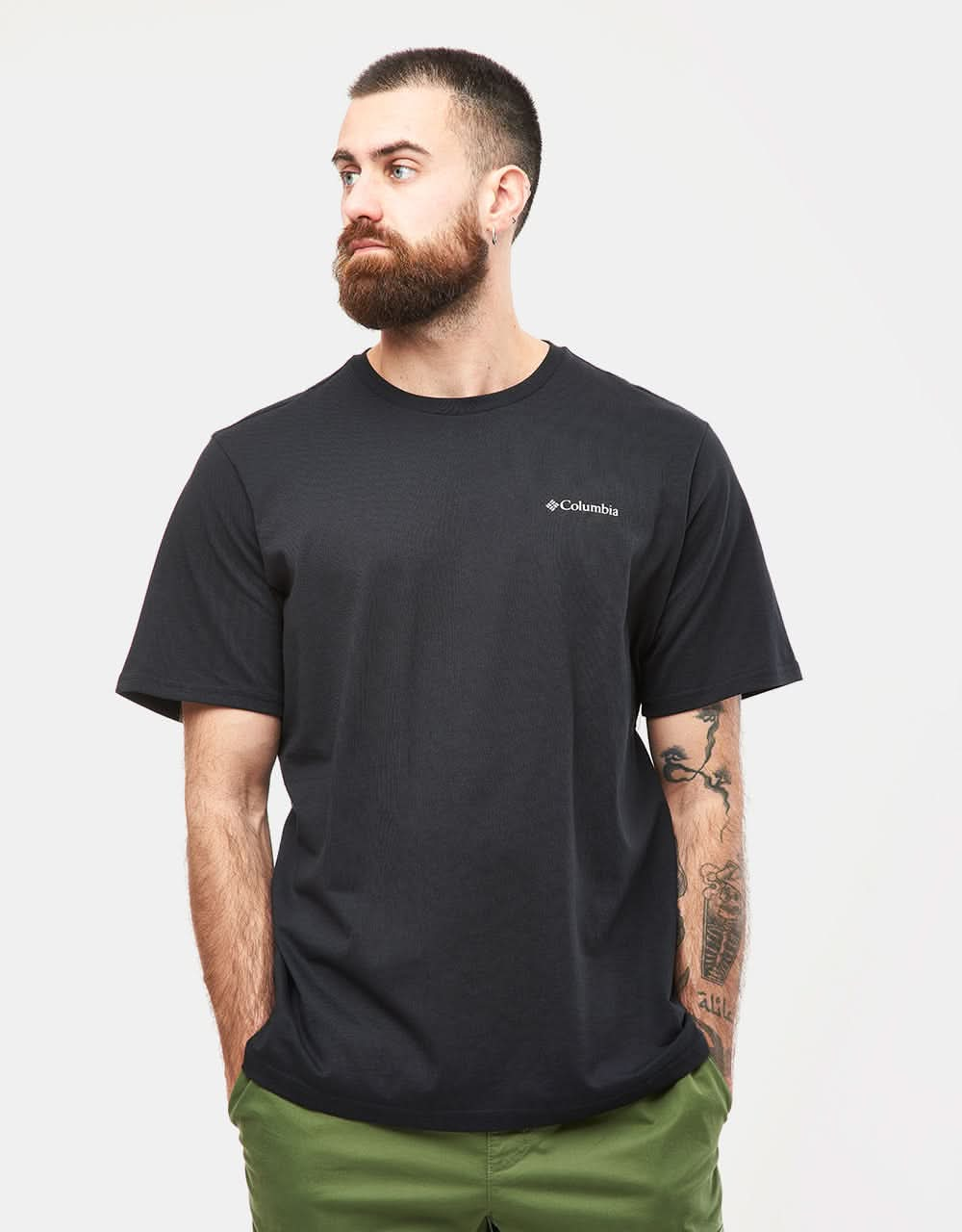 Columbia Explorers Canyon™ Back T-Shirt - Black/Epicamp Graphic