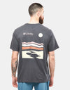 Columbia Explorers Canyon™ Back T-Shirt - Shark/Heritage Hills