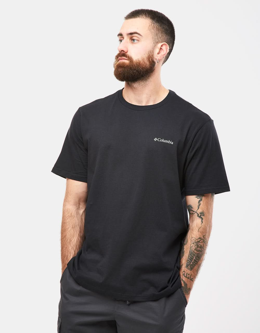 Columbia Rockaway River™ Back Graphic T-Shirt - Black/Rocky Road