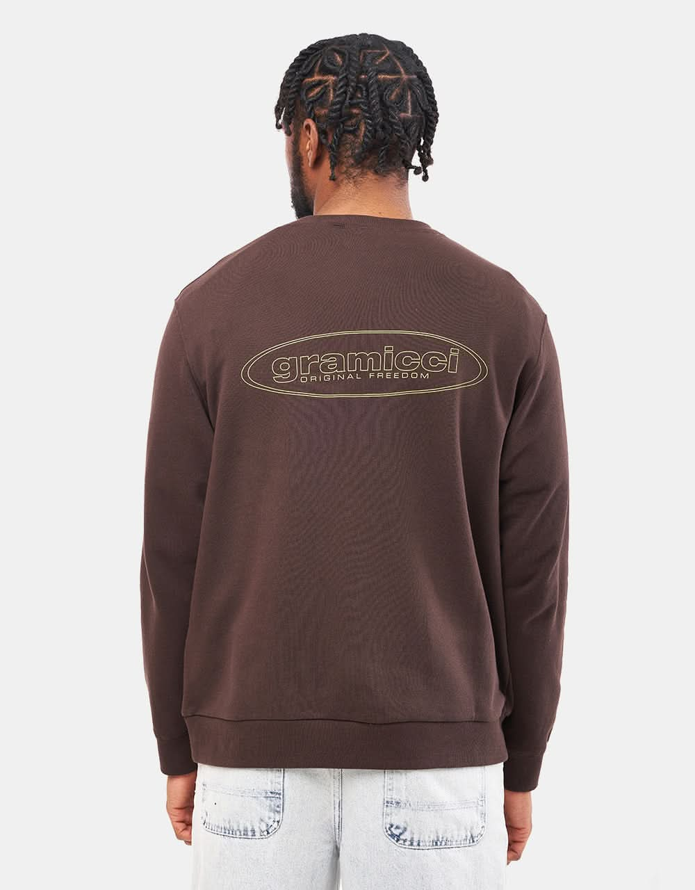 Gramicci Original Freedom Sweatshirt - Deep Brown