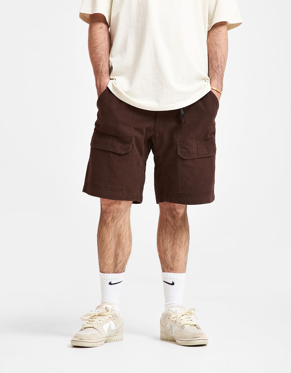 Gramicci Canvas EQT Short - Dark Brown