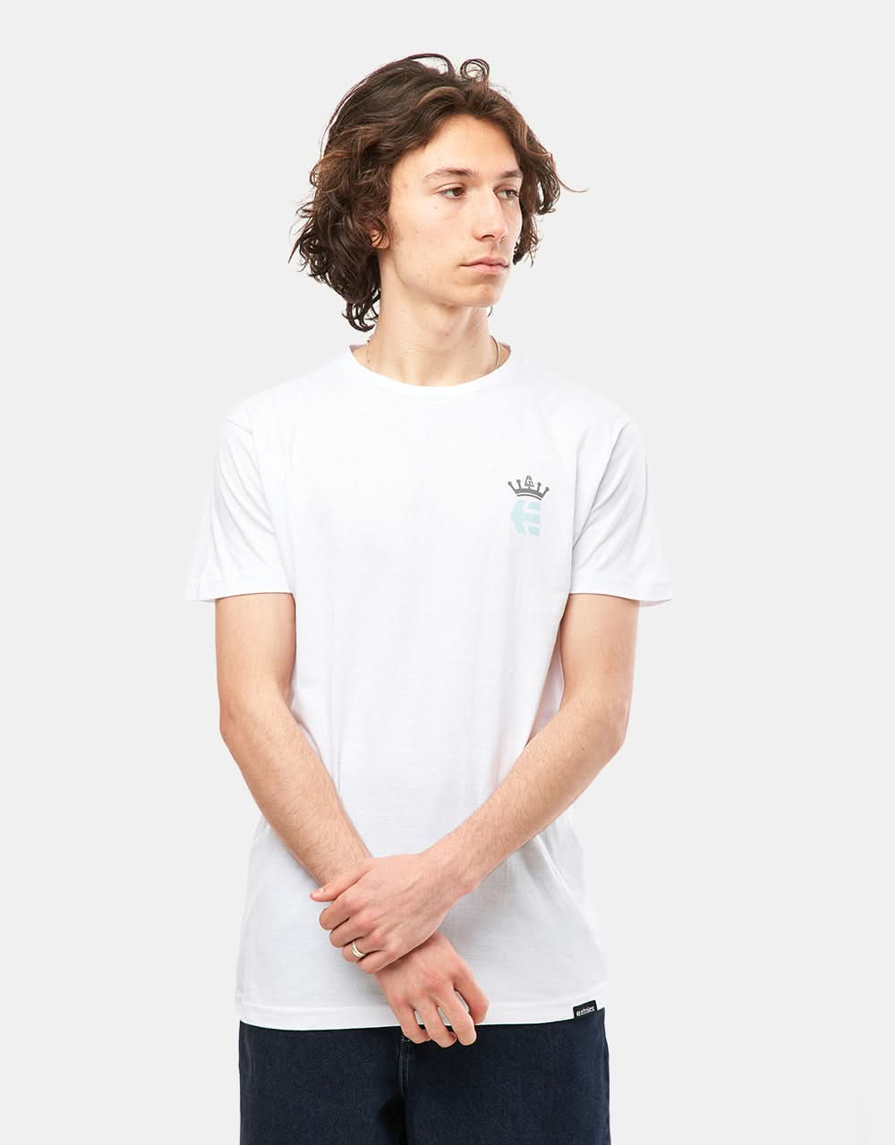 Camiseta Etnies AG - Blanco/Polvo