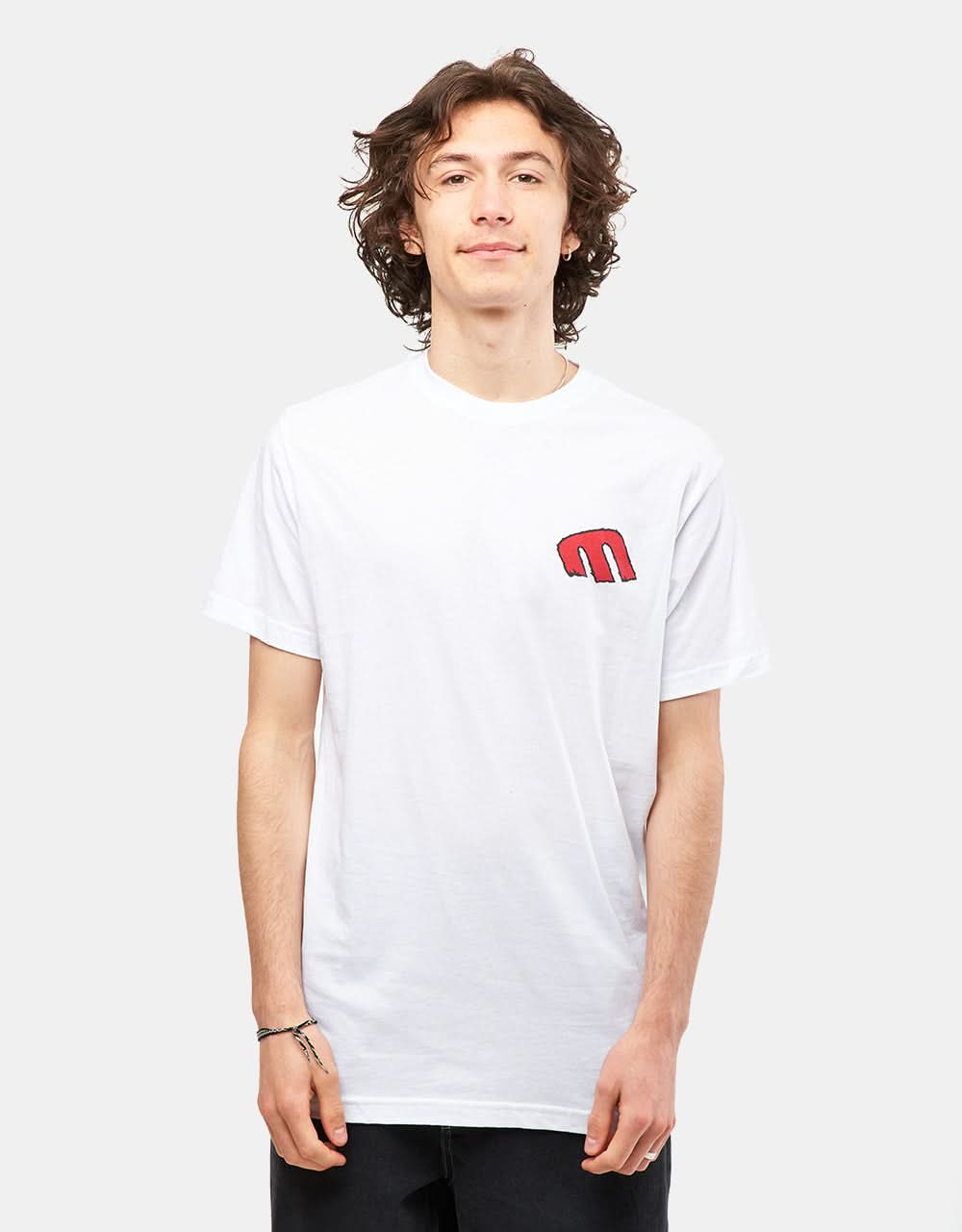 Camiseta Etnies Rebel E - Blanco/Rojo