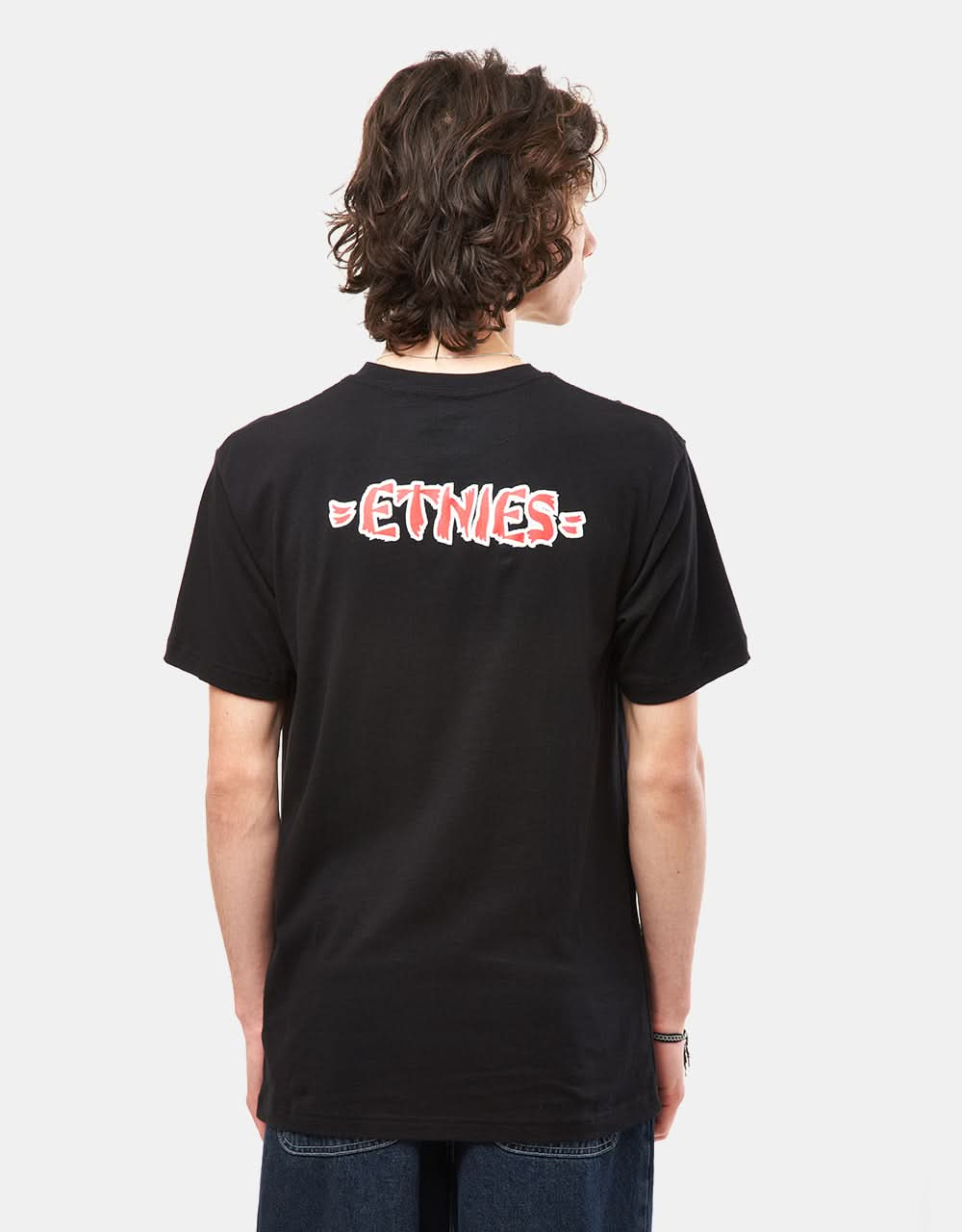 Etnies Rebel E T-Shirt - Noir/Rouge