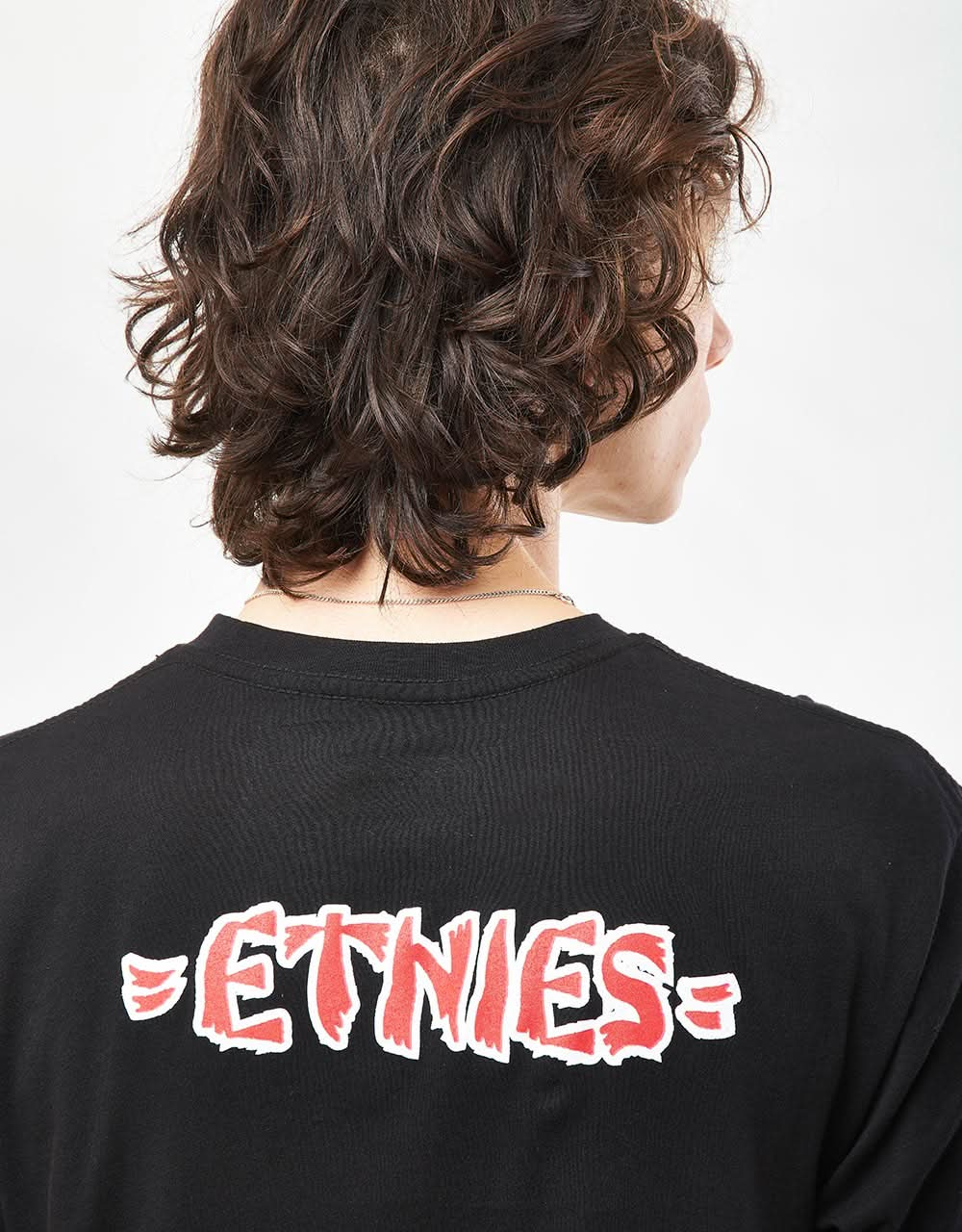 Etnies Rebel E T-Shirt - Noir/Rouge