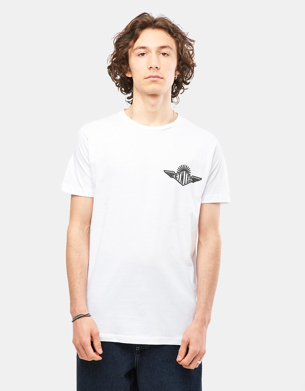 Camiseta Etnies Wings - Blanco