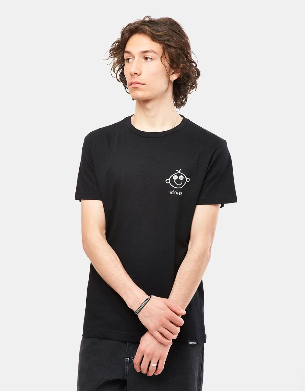 Camiseta Etnies KO Hombre - Negro